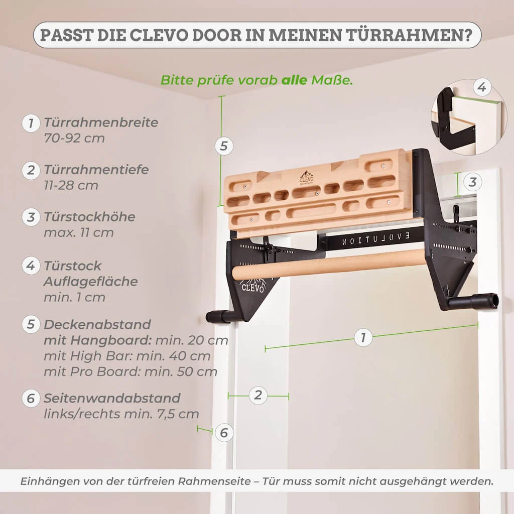 Bundle Clevo Door + Hangboard - Image 7