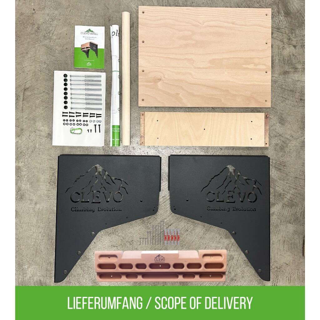 Bundle CLEVO Wall + Hangboard - Image 18