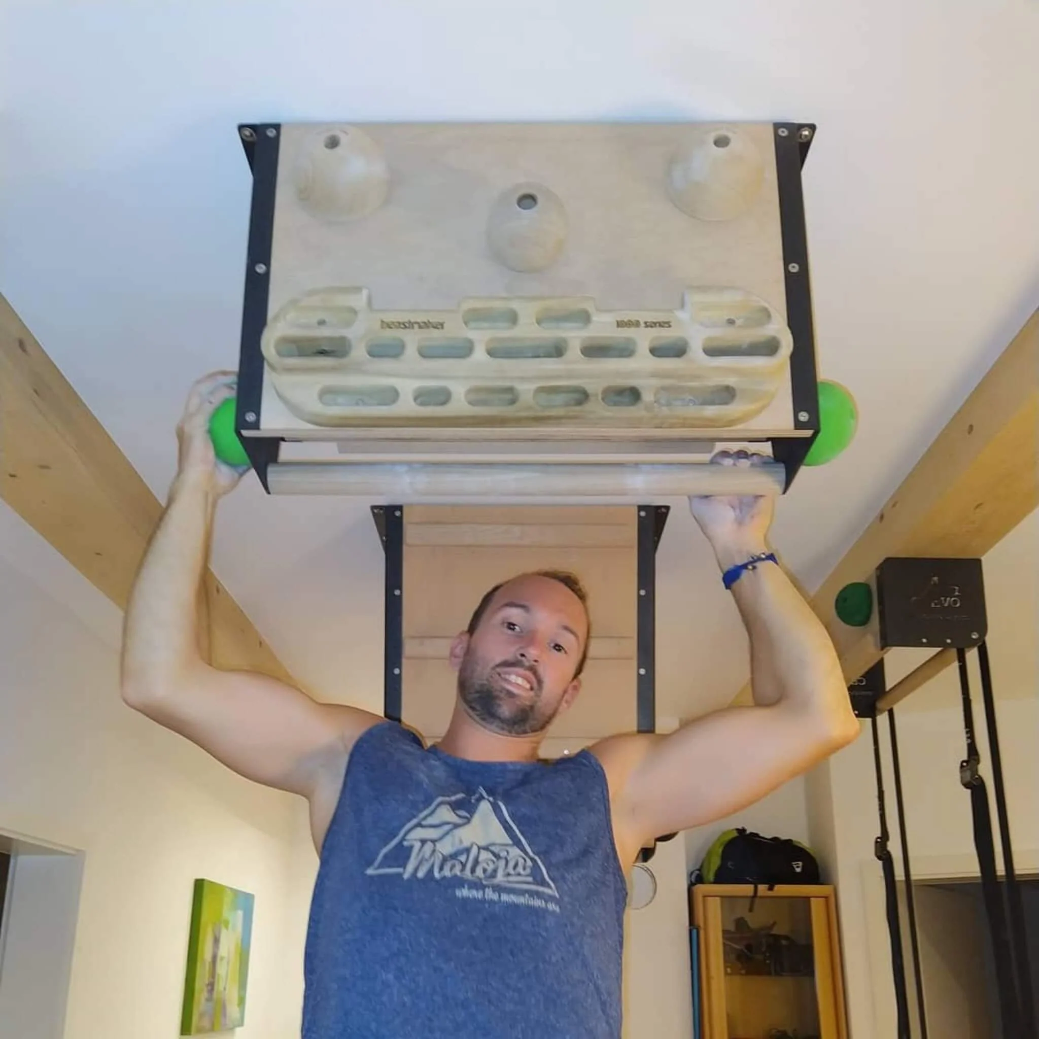 CLEVO M Basismodul: Deckenbefestigung für Kletter Hangboard, Griffe, Campusboard, Klimmzugstange - Image 5