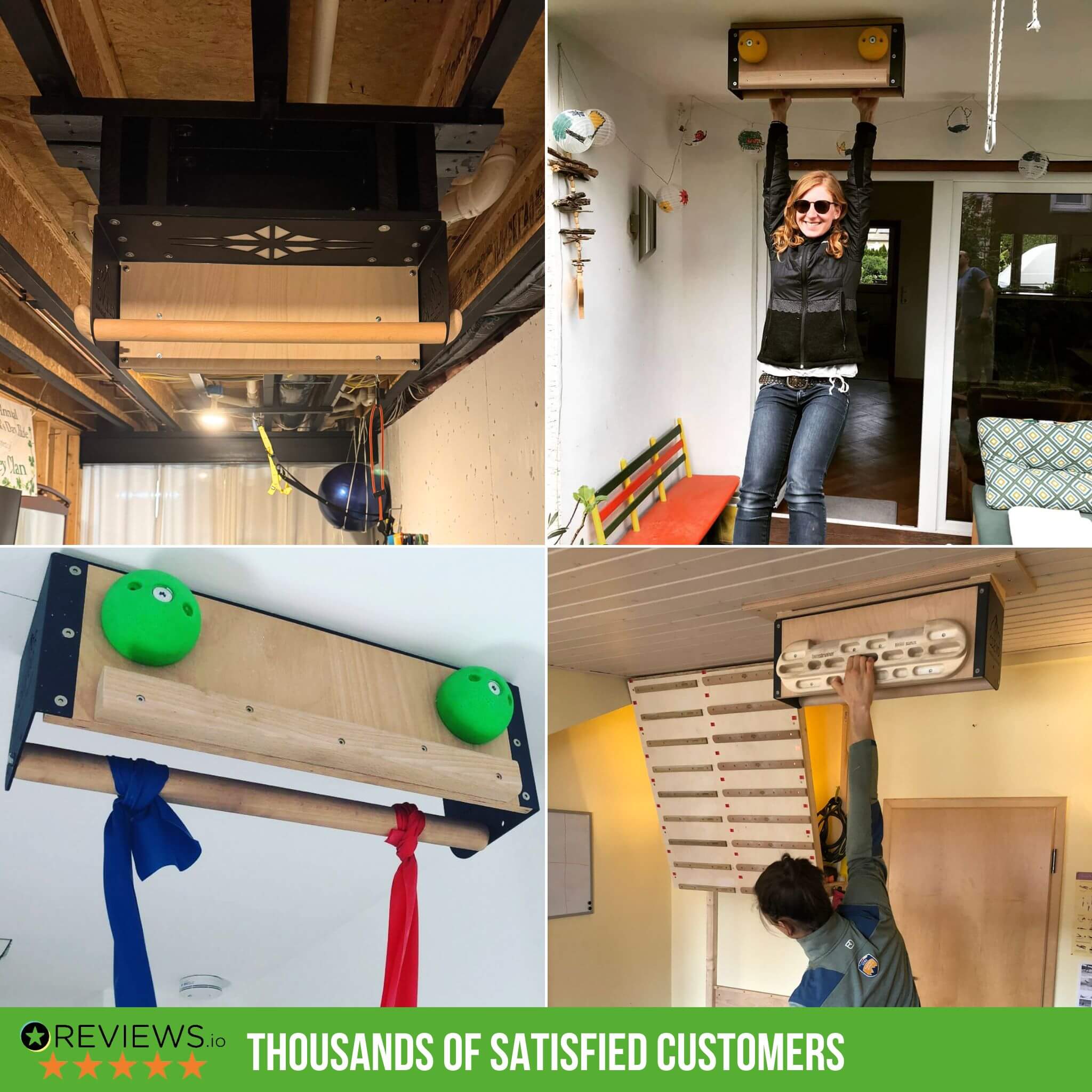 CLEVO S: Deckenbefestigung für Hangboard, Seitgriffe, Hangutensilien und Klimmzugstange - Image 12