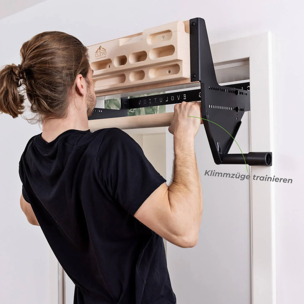 CLEVO DOOR: Türaufhängung für Hangboard, Klimmzugstange und Kletter Hangutensilien - Image 12