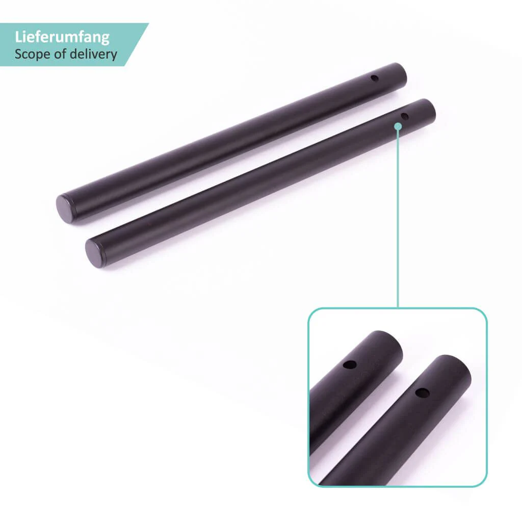 Gerade Klimmzugstange / Muscle-Up Stange, Zubehör zur Pullup & Dip Klimmzugstange - Image 3