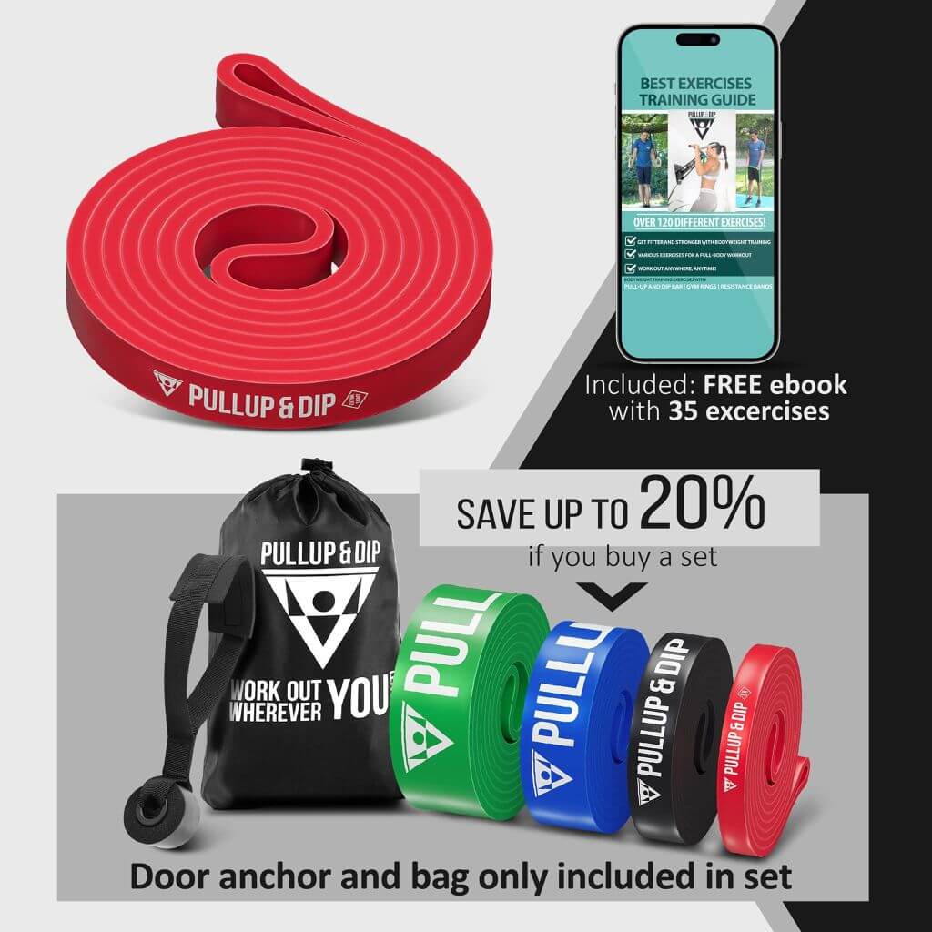 Klimmzughilfe Band als Unterstützung für Klimmzüge (einzeln oder im Set) - Image 19