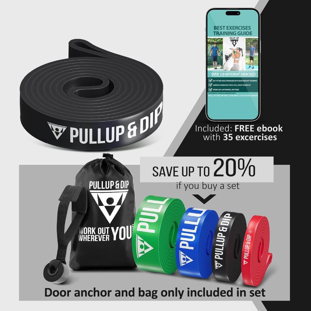 Klimmzughilfe Band als Unterstützung für Klimmzüge (einzeln oder im Set) - Image 20