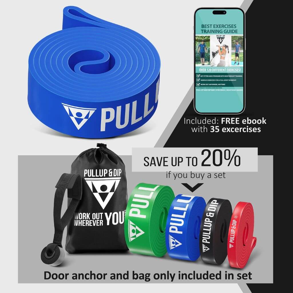 Klimmzughilfe Band als Unterstützung für Klimmzüge (einzeln oder im Set) - Image 21