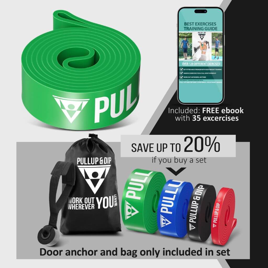 Klimmzughilfe Band als Unterstützung für Klimmzüge (einzeln oder im Set) - Image 22