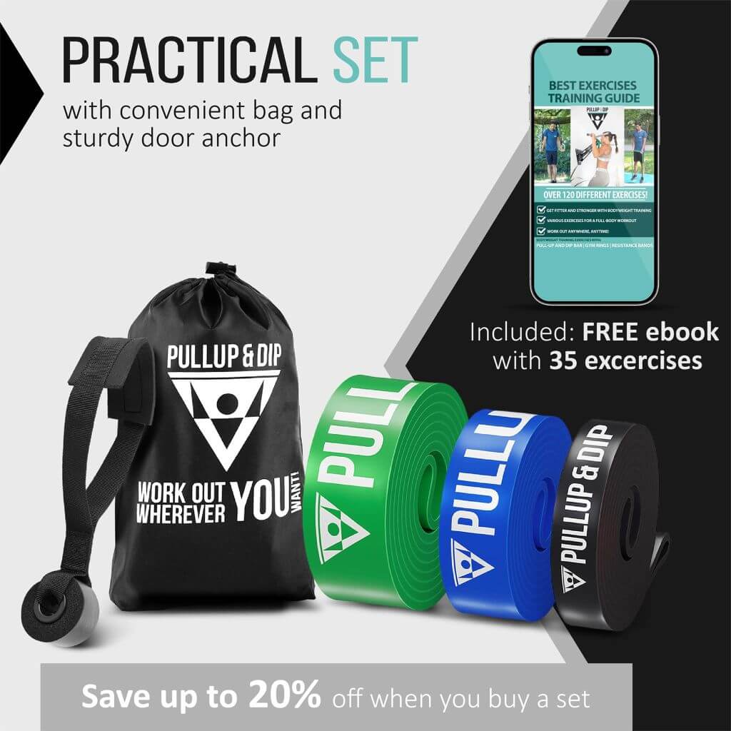 Klimmzughilfe Band als Unterstützung für Klimmzüge (einzeln oder im Set) - Image 31