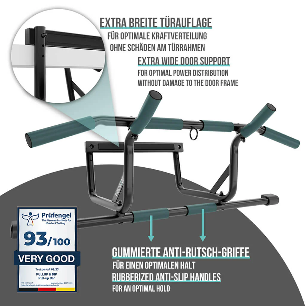 Tür Klimmzugstange inkl. Klimmzugband - Image 6