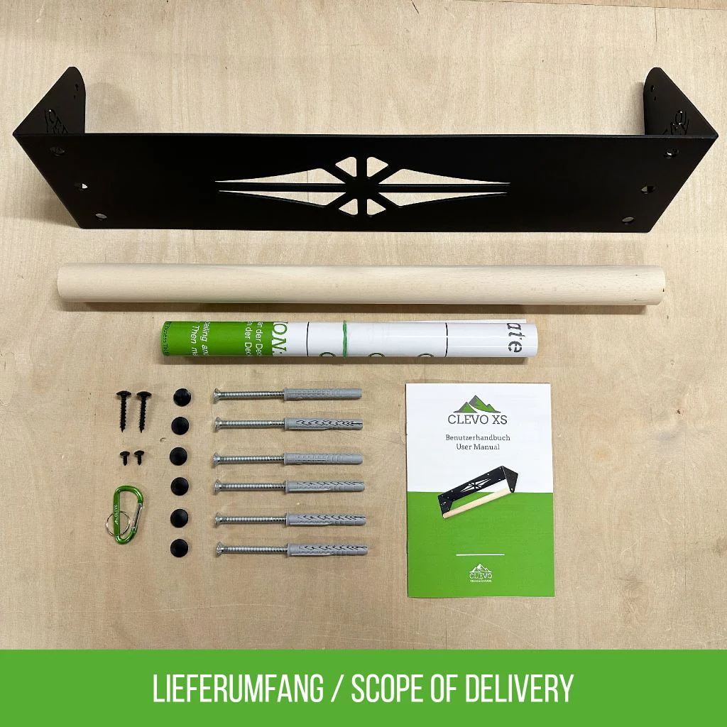 CLEVO XS: Klimmzugstange für Decke aus Holz für Kletterer - Image 6