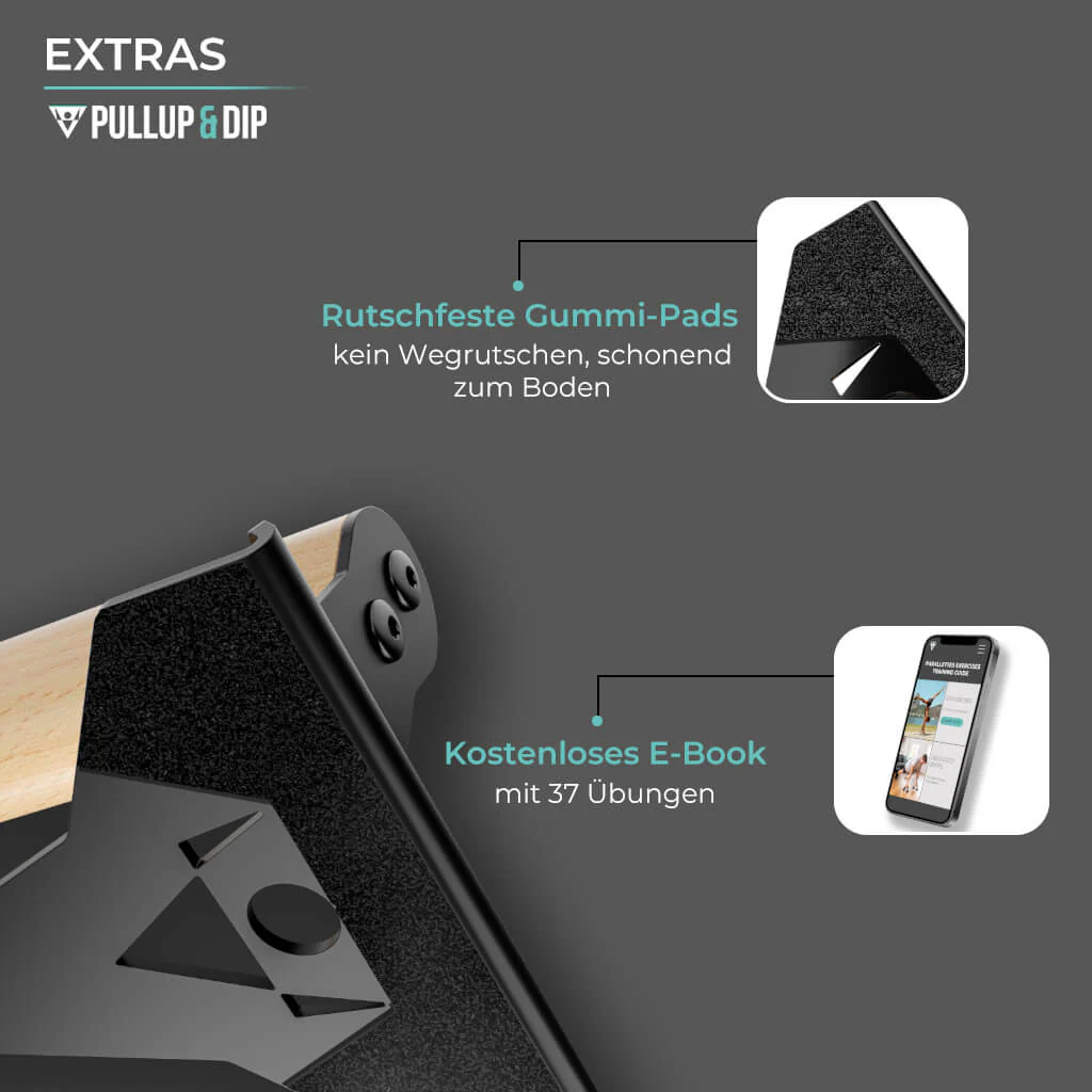 Liegestützgriffe aus Holz mit ergonomischem Griff - Image 10