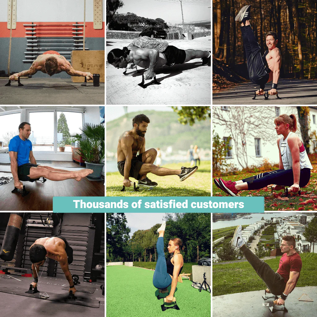 Liegestützgriffe aus Holz mit ergonomischem Griff - Image 11